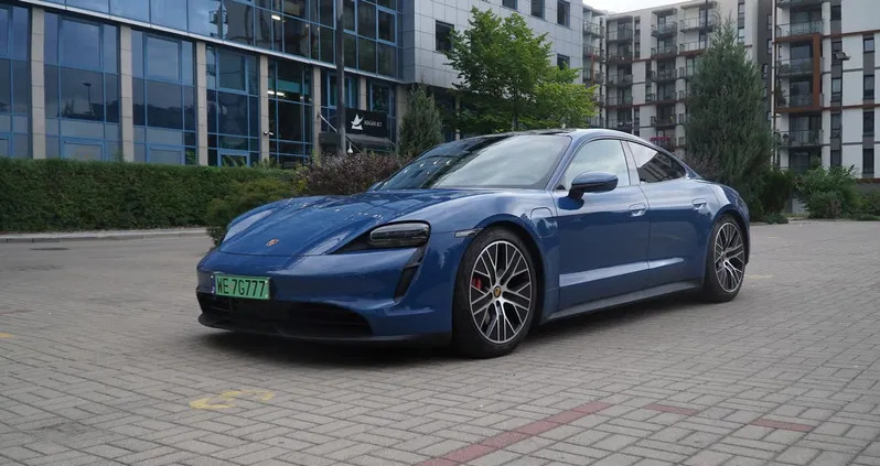 porsche taycan Porsche Taycan cena 449900 przebieg: 3490, rok produkcji 2023 z Żagań